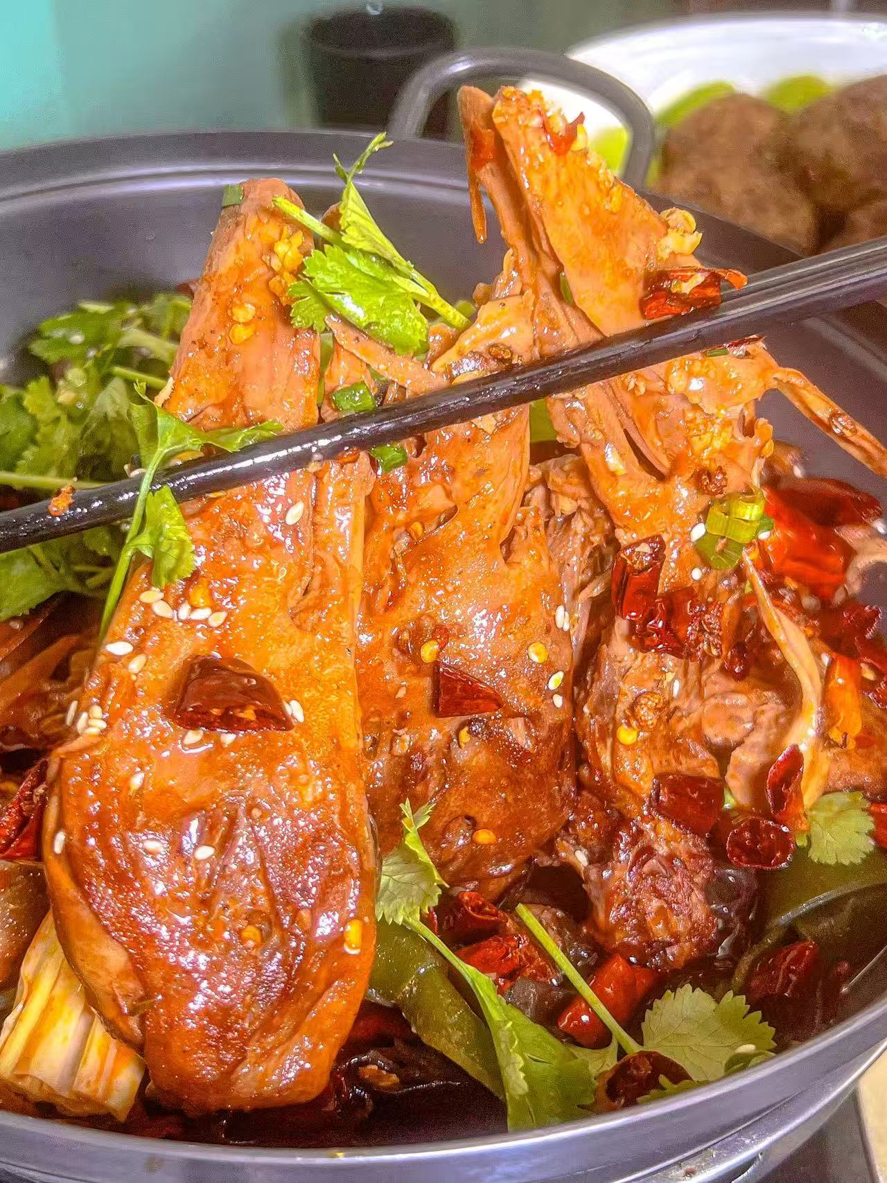Spicy Duck Heads