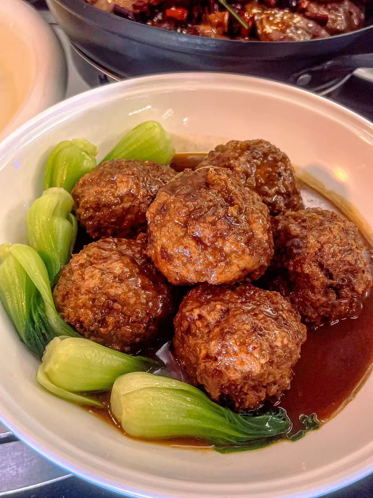 Braised Meatballs